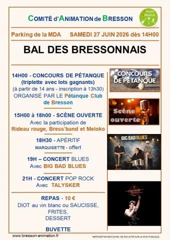 Bal des Bressonnais 2026
