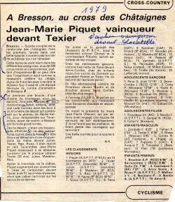 Articles de presse DL 1979