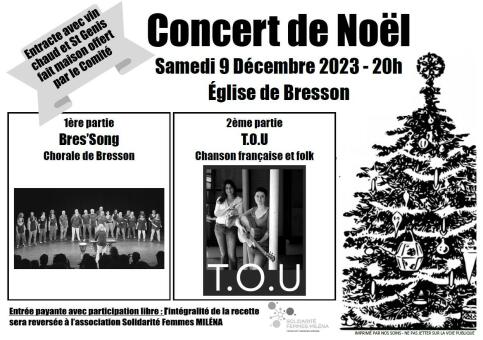 Concert de Noël 2023