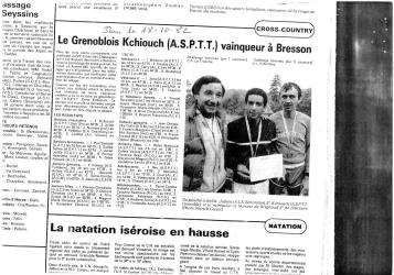 Articles de presse DL4 1982