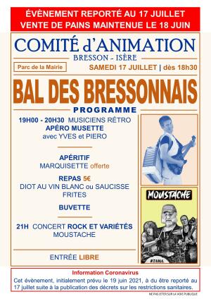 Bal des Bressonnais 2021