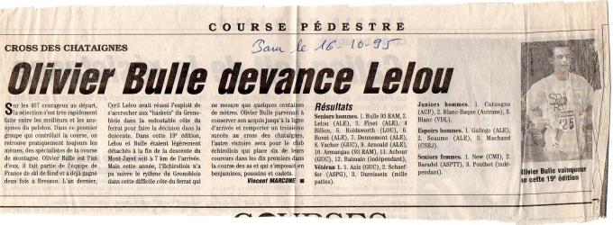 Articles de presse DL 1995