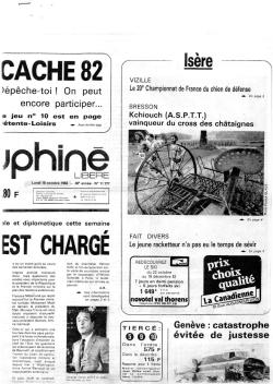 Articles de presse DL 1982