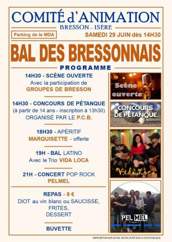 Bal des Bressonnais 2024